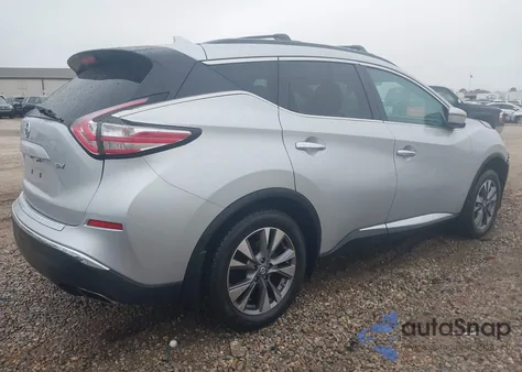 2017 Nissan Murano Sv из США, поврежденный, VIN 5N1AZ2MG3HN129048